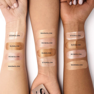 Сияющая база под макияж Saie Glowy Super Gel Lightweight Dewy Multipurpose Illuminator (Roseglow) 30 ml