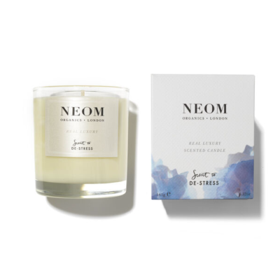 Ароматическая свеча для снятия стресса Neom Real Luxury De-Stress Scanted Candle 185 g