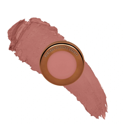 Кремові румʼяна для губ і щік Danessa Myricks Yummy Skin Blurring Balm Powder Flushed (Rose n Brunch) 3 g Mini