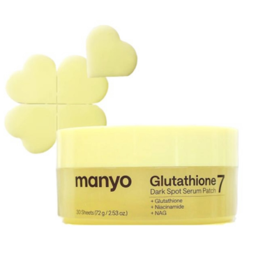 Патчі для освітлення пігментації обличчя Manyo Glutathione 7 Dark Spot Serum Patch (30 шт) 72 g