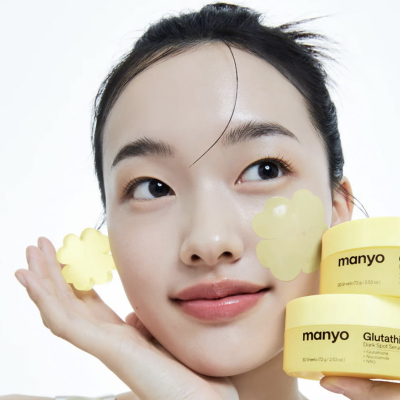 Патчі для освітлення пігментації обличчя Manyo Glutathione 7 Dark Spot Serum Patch (30 шт) 72 g