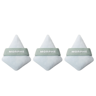 Набір міні-пухівок для пудри Morphe To The Point Powder Puff Trio Mini