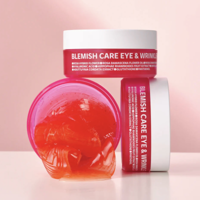 Гідрогелеві патчі для очей з рожевою водою Isoi Blemish Care Eye & Wrinkle Patch 90 g