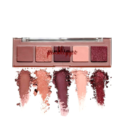 Палетка тіней Pinklipss Mauve Me Eyeshadow Palette 4 g Mini