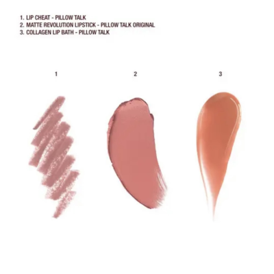 Лімітований набір для губ Charlotte Tilbury Pillow Talk Iconic Mini Lip Kit Travel Size