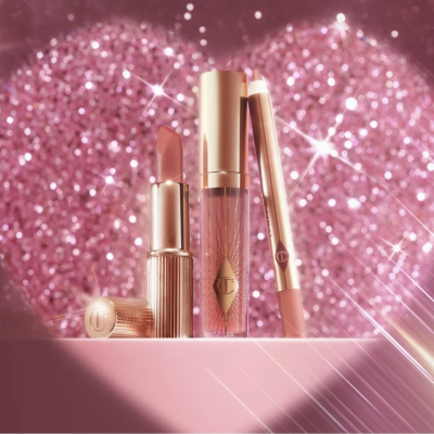 Лімітований набір для губ Charlotte Tilbury Pillow Talk Iconic Mini Lip Kit Travel Size