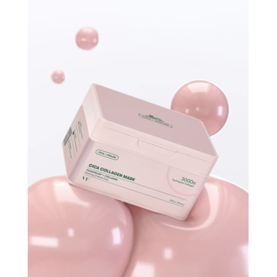 Укрепляющие и успокаивающие маски для лица VT Cosmetics Cica Collagen Mask (30 шт) 320 g