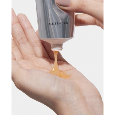 Безсульфатна гель-пінка для вмивання Allies of Skin Molecular Silk Amino Hydrating Cleanser 25 ml