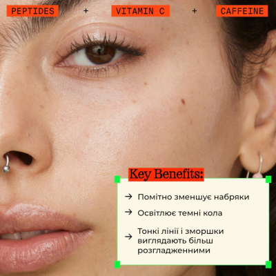 Концентрированная сыворотка для кожи вокруг глаз Youth To The People Energy Peptides + C Eye Concentrate 3 ml