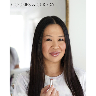 Глянцевая помада Fenty Beauty Slip Shine Sheer Shiny Lipstick (08 Cookies&Cocoa) 2.8 g