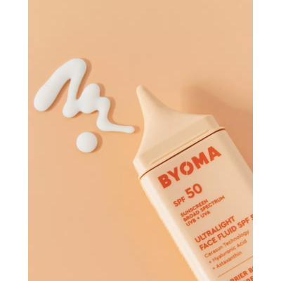 Солнцезащитный флюид для лица с SPF50 Byoma Ultralight Face Fluid SPF50 (50 ml)