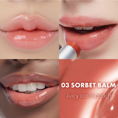 Тонирующий бальзам для губ Rom&nd Glasting Melting Balm (03 Sorbet Balm) 3.5 g