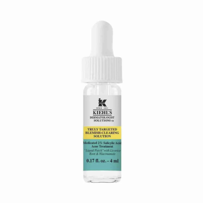 Сыворотка быстрого действия от прыщей Kiehl's Truly Targeted Acne-Clearing Solution Liquid Patch with Salicylic Acid 4 ml Mini