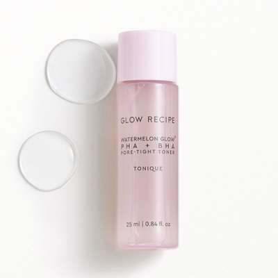 Увлажняющий тоник для сужения пор Glow Recipe Watermelon Glow PHA + BHA Pore-Tight Toner 25 ml Mini