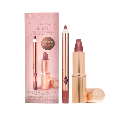 Набір Charlotte Tilbury Pillow Talk Lip Kit (Pillow Talk 2 Medium)