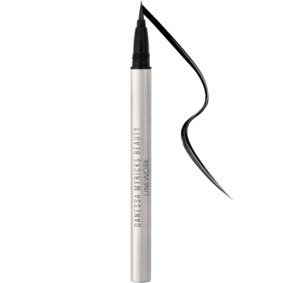 Водостійка підводка для повік Danessa Myricks Linework Paintbrush Fluid Eyeliner Onyx 1 ml