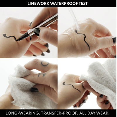 Водостійка підводка для повік Danessa Myricks Linework Paintbrush Fluid Eyeliner Onyx 1 ml