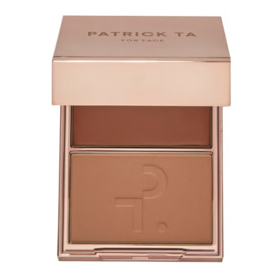 Палетка румян Patrick Ta Major Double-Take Creme & Powder Blush Duo (She's Blushing) 10 g