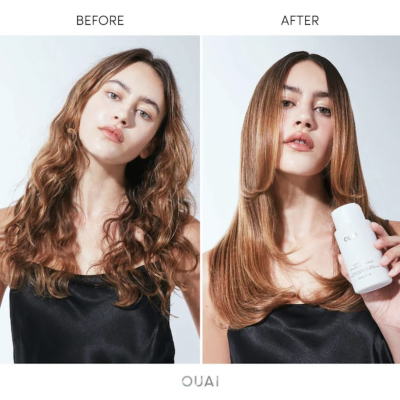 Восстанавляющийся крем для волос OUAI Hair Gloss Protect Color & Treat Damage 30 ml Mini