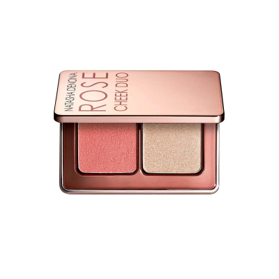 Палетка кремових румʼян і хайлайтера Natasha Denona Mini Rose Cheek Duo Cream Blush & Highlighter 4 g