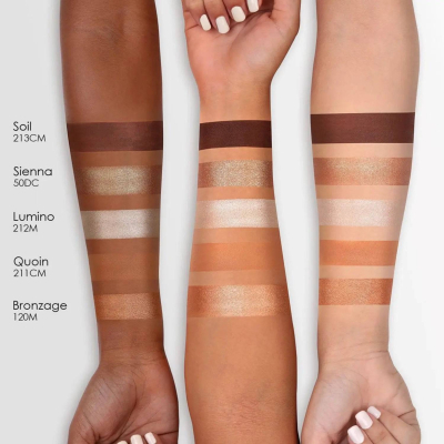 Палетка тіней + пензлик для розтушовки тіней Natasha Denona Mini Nude Eyeshadow Palette & Eyeshadow Brush Gift