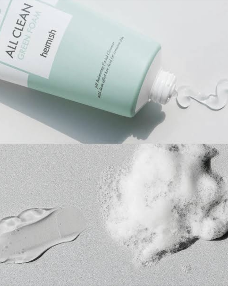 Заспокійлива пінка для вмивання Heimish All Clean Green Foam 150 g