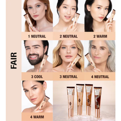 Тональный крем Charlotte Tilbury Beautiful Skin Foundation (3 Cool) 30 ml