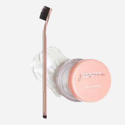 Набор для бровей Jazmine Beauty Brow Styling Wax + Chica Beauty Dual-Ended Brow 5 g