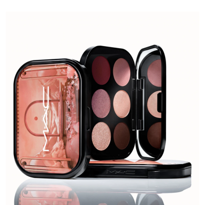 Палетка тіней MAC Connect in Colour Eye Shadow Palette (Embedded in Burgundy) 6.25 g