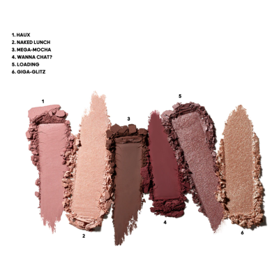 Палетка теней MAC Connect in Colour Eye Shadow Palette (Embedded in Burgundy) 6.25 g