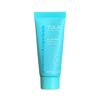Сахарный скраб-эксфолиант для полировки кожи лица Tula Skincare So Polished Exfoliating Sugar Scrub 11 g