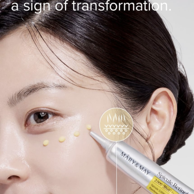 Укрепляющий крем для лица с микроиглами и ретинолом Mary&May Spicule Retinol PDRN Cream 15 g