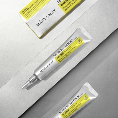 Укрепляющий крем для лица с микроиглами и ретинолом Mary&May Spicule Retinol PDRN Cream 15 g