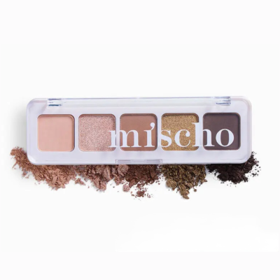 Палетка теней Mischo Beauty Eyeshadow Palette 01 4.5 g Mini
