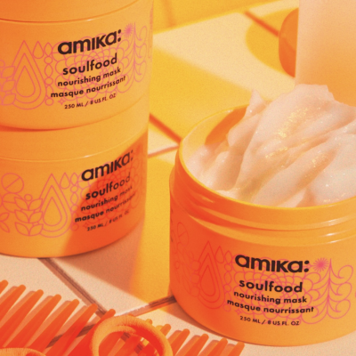 Ультра-насичена зволожуюча маска для волосся Amika Soulfood Nourishing Mask 60 ml Travel Size