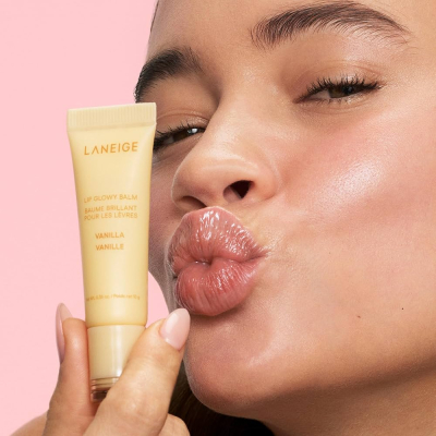 Зволожуючий та відновлюючий блиск-бальзам для губ Laneige Lip Glowy Balm Vanilla 10 g