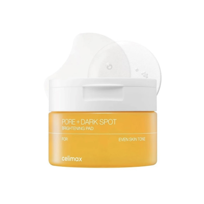 Тонер-пади для освітлення та зволоження шкіри Celimax Pore+Dark Spot Brightening Pad (40 шт) 100 ml