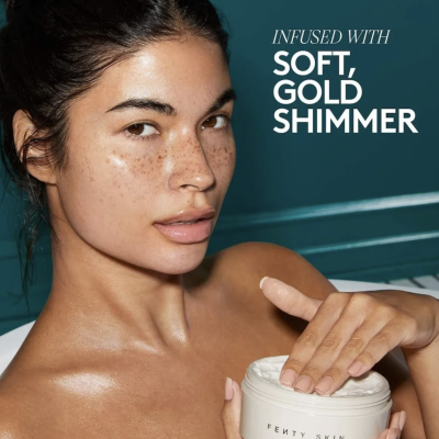 Зволожуючий крем для тіла Fenty Skin Butta Drop Warm Cinnamon Shimmering Whipped Oil Body Cream 200 ml