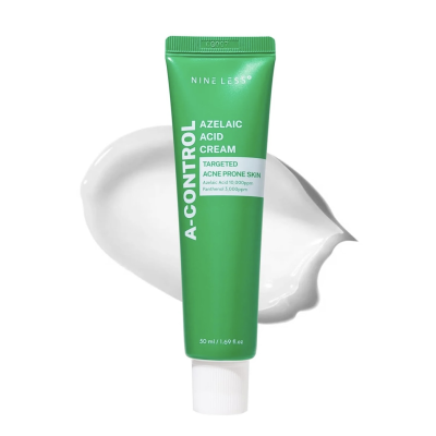 Крем для проблемної шкіри з азелаїновою кислотою Nine Less A-Control Azelaic Acid Cream 50 ml