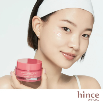 Нічний крем з вітамінним комплексом та екстрактом полуниці Hince Kingsberry Vita Night Cream 50 ml