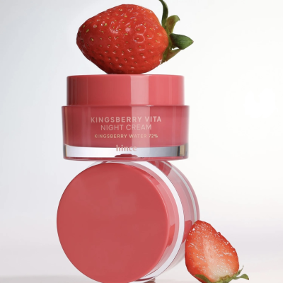 Нічний крем з вітамінним комплексом та екстрактом полуниці Hince Kingsberry Vita Night Cream 50 ml