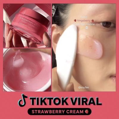 Нічний крем з вітамінним комплексом та екстрактом полуниці Hince Kingsberry Vita Night Cream 50 ml