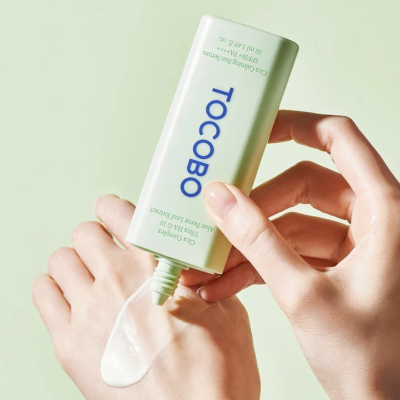 Заспокійлива сонцезахисна сироватка для обличчя Tocobo Cica Calming Sun Serum SPF50 (50 ml)