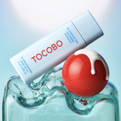 Зволожуюче сонцезахисне молочко для обличчя Tocobo Bio Watery Sun Cream SPF50 (10 ml) Mini