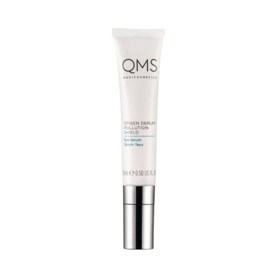 Крем-сыворотка против морщин и отечности вокруг глаз QMS Epigen Depuff Pollution Shield Eye Serum 15 ml