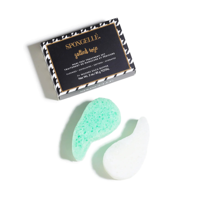 Мочалка для догляду за нігтями Spongelle SaltedRose