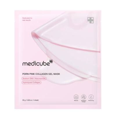 Зміцнювальна гідрогелева маска для обличчя Medicube PDRN Pink Collagen Jelly Gel Mask (28 g)