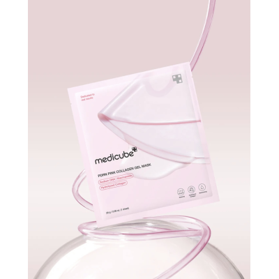 Укрепляющая гидрогелевая маска для лица Medicube PDRN Pink Collagen Jelly Gel Mask (28 g)
