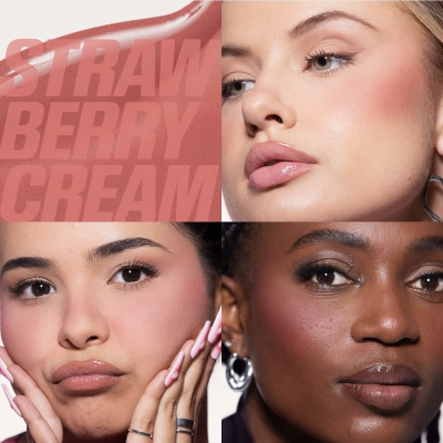 Набір міні-румʼян Huda Beauty Baby Blush Duo (Strawberry Cream, Black Cherry)