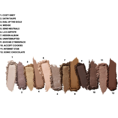 Палетка теней MAC Connect in Colour Eye Shadow Palette (Unfiltered Nudes) 12.2 g